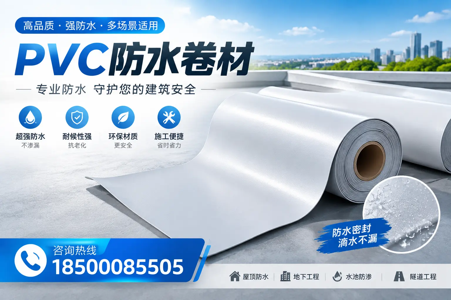 PVC防水卷材的市场竞争分析，晋中品牌选择参考