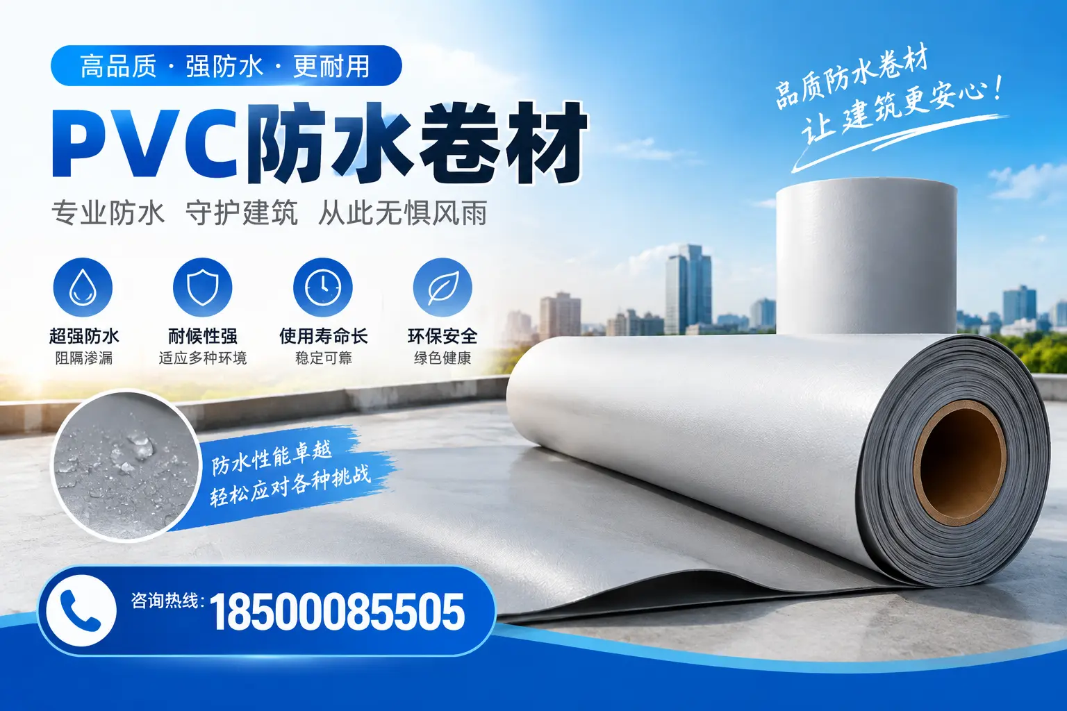 如何选择高质量的PVC防水卷材？晋中消费者必看指南